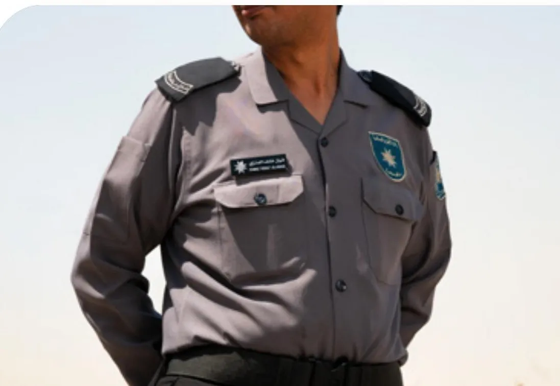 Security guard uniform front